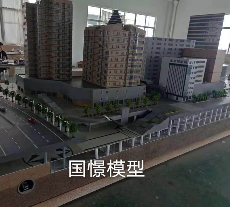 米脂县建筑模型