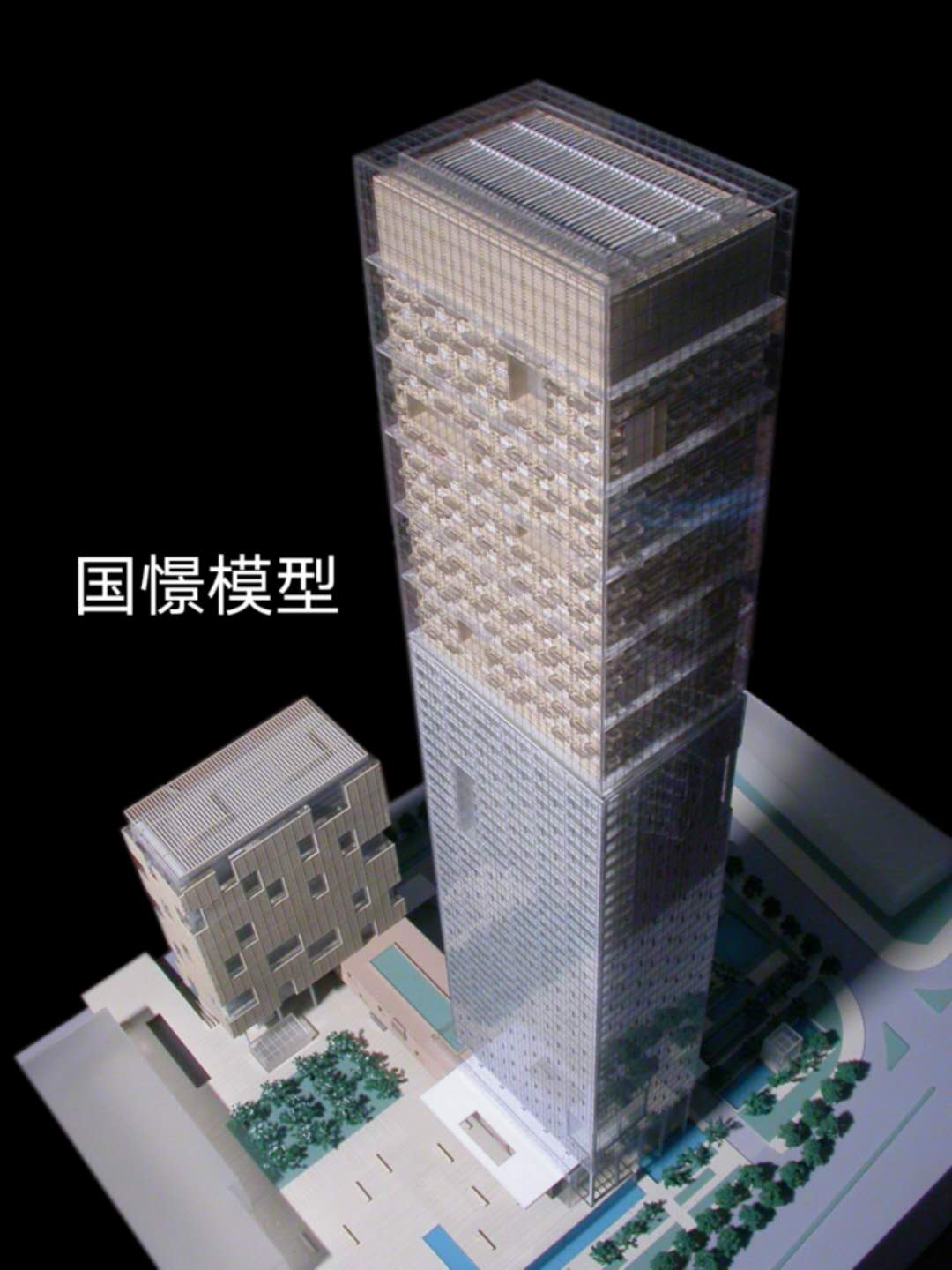 米脂县建筑模型